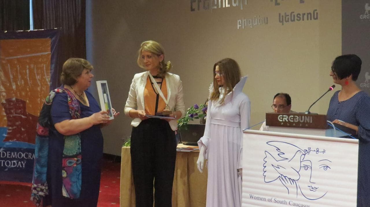 ელიკო ბენდელიანს გადაეცა ახალგაზრდა ქალთა საერთაშორისო მშვიდობის პრემია